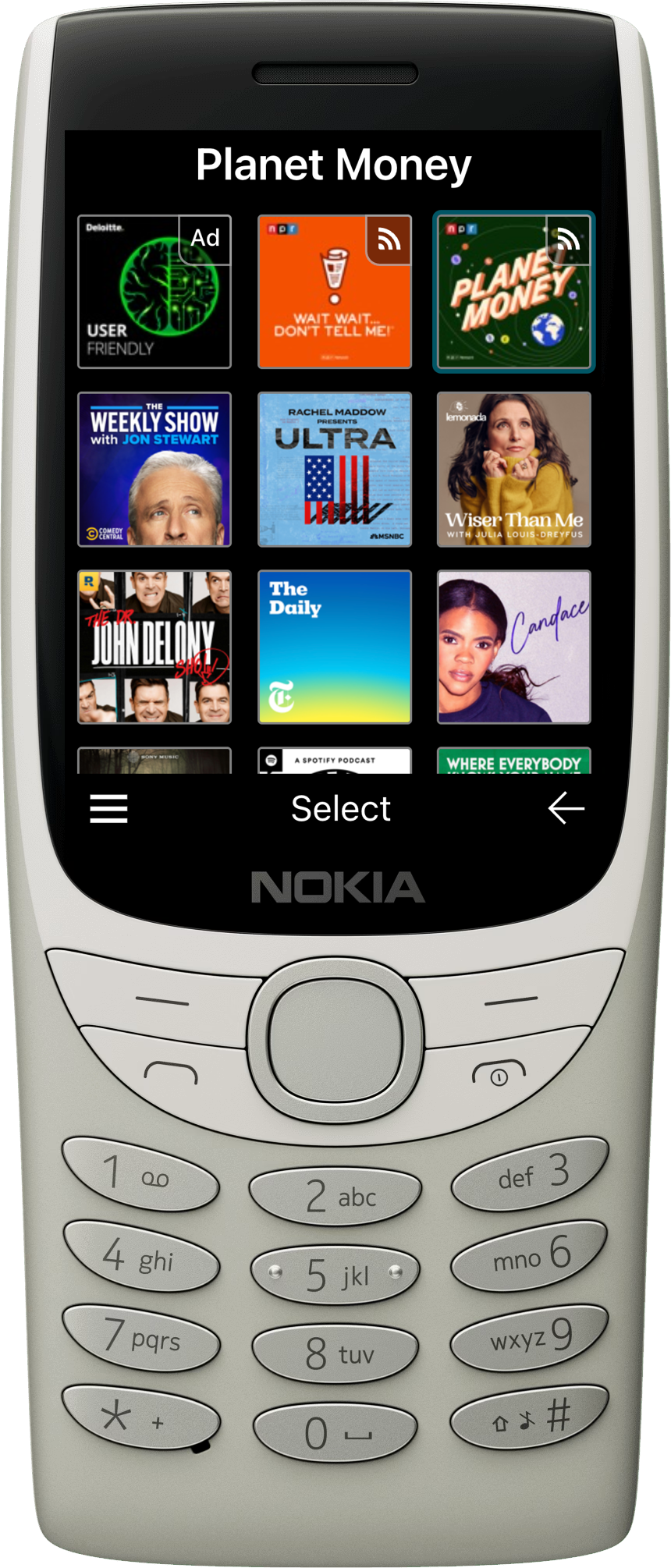 PodLP on Nokia device